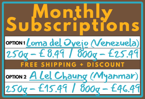 Monthly Coffee Subscription