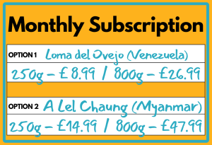 Monthly Coffee Subscription